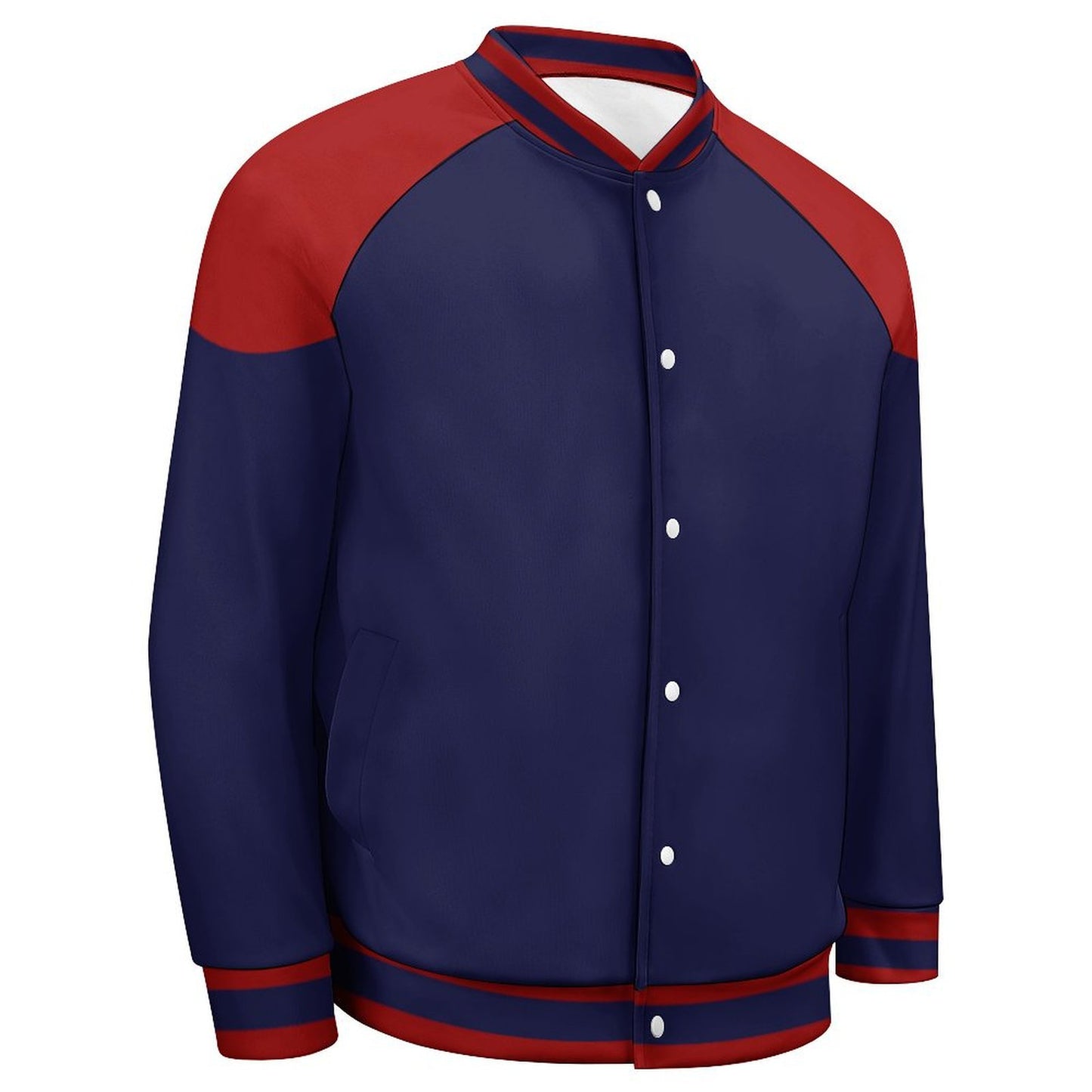 The Year 2099 Men's Button Up Baseball Jacket